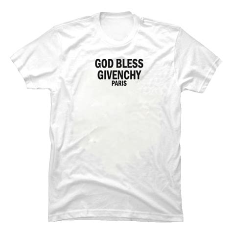 god bless givenchy paris t shirt black|Givenchy polo shirts.